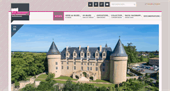Desktop Screenshot of musee-rochechouart.com